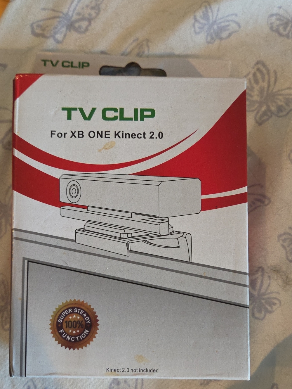 TV Clip Mount for XBox ONE Kinect 2.0 – Black